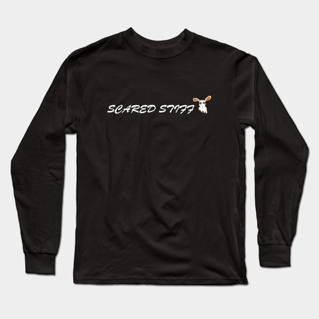 SCARED STIFF Long Sleeve T-Shirt by rachelslanguage